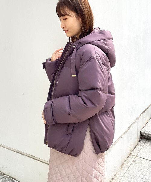 index（インデックス）の「◇KAWADAダウンサイドジップミドル丈コート