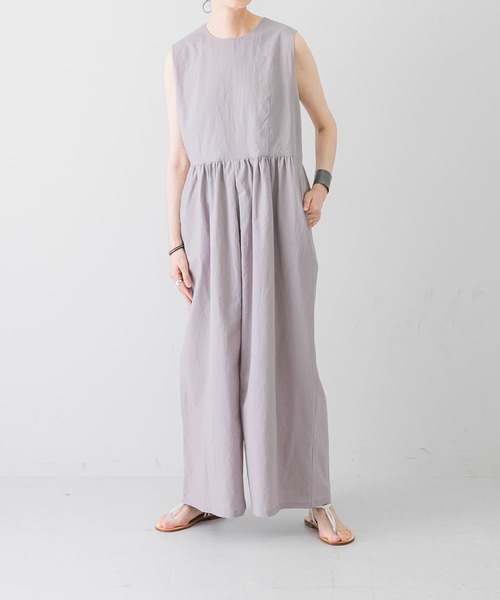 かぐれ（カグレ）の「ギャザーオールインワン（サロペット