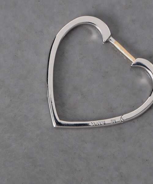 MAYU＞ハートフープ 片耳ピアス（ピアス（片耳用））｜MAYU（マユ）の