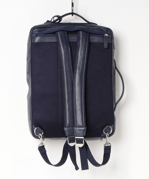 セール】【新生活】 A4 牛革 ビジネスリュック 3WAY スリム PC収納