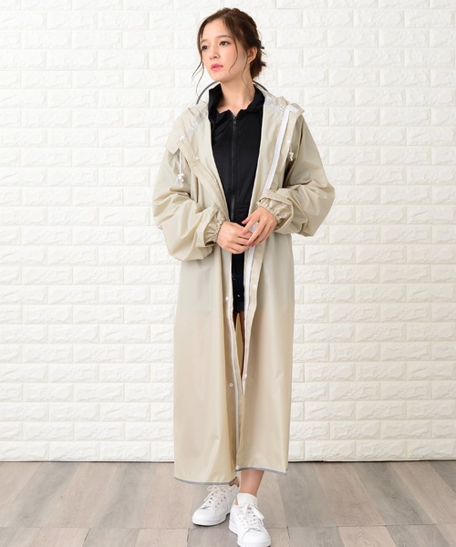 セール】レインコート 男女兼用 バイザー取り外し可能 収納袋付