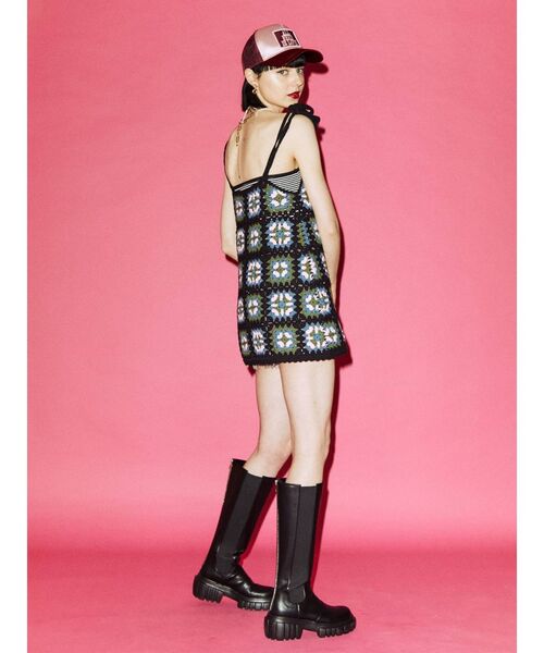 jouetie（ジュエティ）の「クロシェキャミチュニック（ニット/セーター