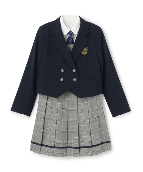 卒服】【4点セット】ショートジャケット・ジャンスカセット（スーツ