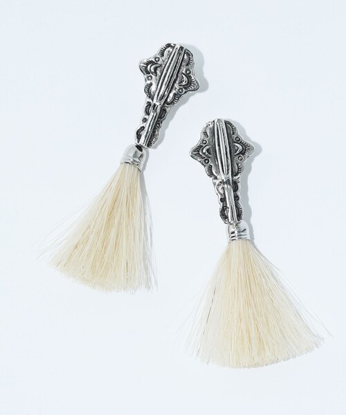 TOGA（トーガ）の「【TOGA TOO/トーガトゥ】Metal fringe earrings