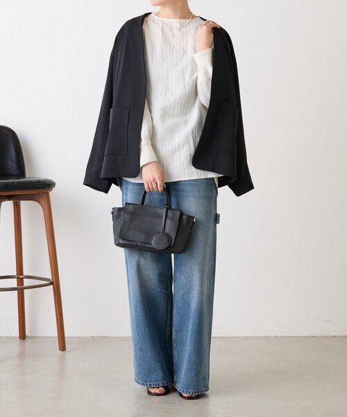 セール】袖口ニットシャツ（シャツ/ブラウス）｜BEARDSLEY（ビアズリー