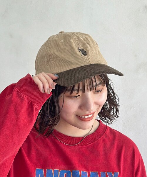 U.S. POLO ASSN.】コーデュロイキャップ（キャップ）｜U.S. POLO ASSN