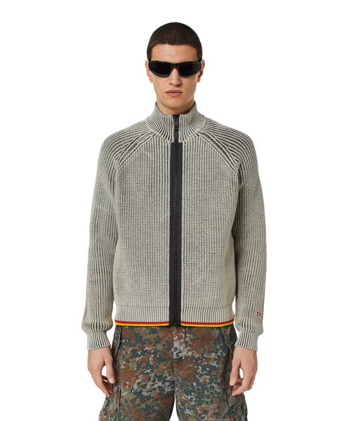 DIESEL（ディーゼル）の「メンズ ニット ドライバーズニット