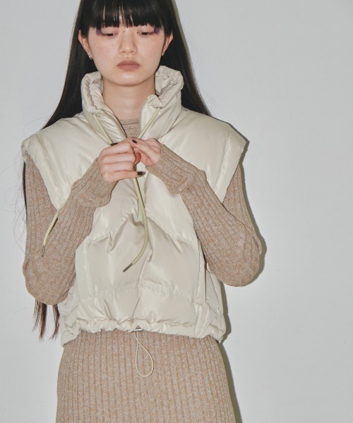 TODAYFUL（トゥデイフル）の「キルティングコンパクトベスト（その他