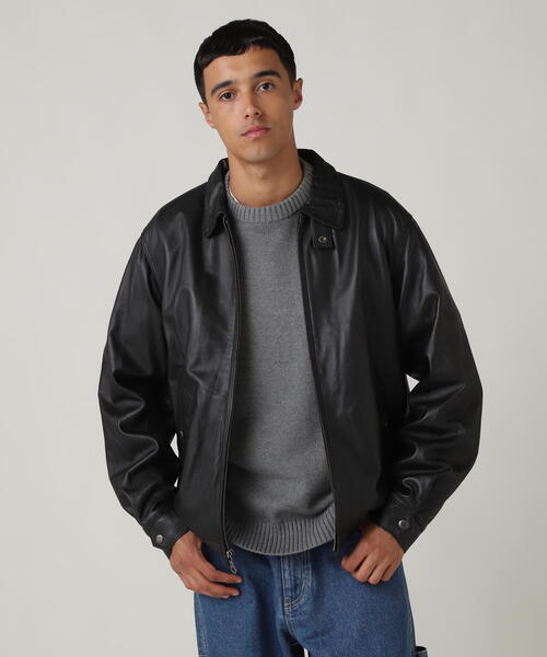 AVIREX（アヴィレックス）の「COMFORTABLE LEATHER SWING TOP JACKET