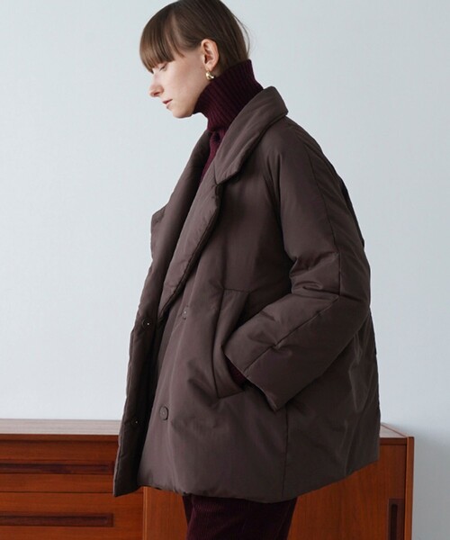 CLANE（クラネ）の「【CLANE/クラネ】COCOON SHORT DOWN COAT/コクーン