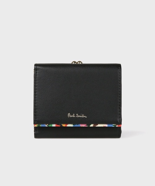 セール】マーガレットプリントトリム 2つ折り財布 / 845008 W563（財布