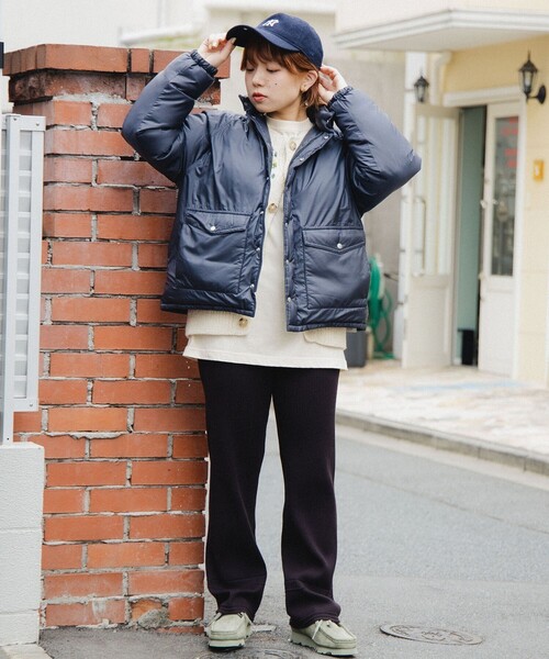 BEAMS BOY（ビームスボーイ）の「スタンドカラー ダウンジャケット