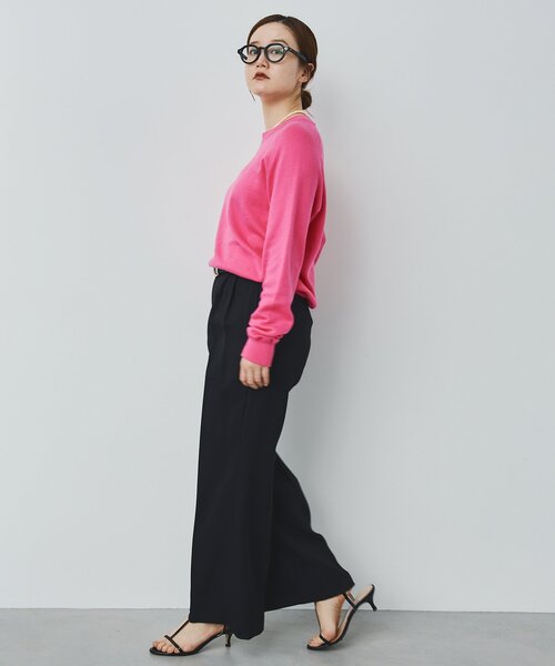 一部カラーWEB限定》スイビコットンプルオーバー（ニット/セーター