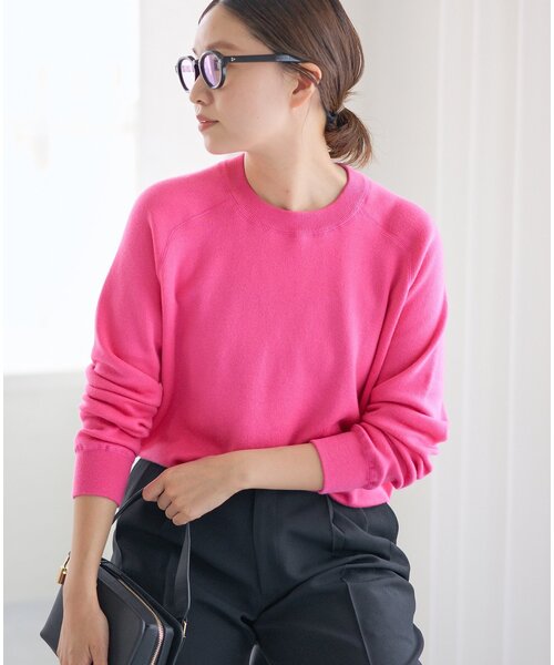 一部カラーWEB限定》スイビコットンプルオーバー（ニット/セーター