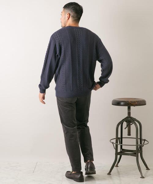 セール】『WEB限定』『XLサイズあり』メリノウールケーブルニット