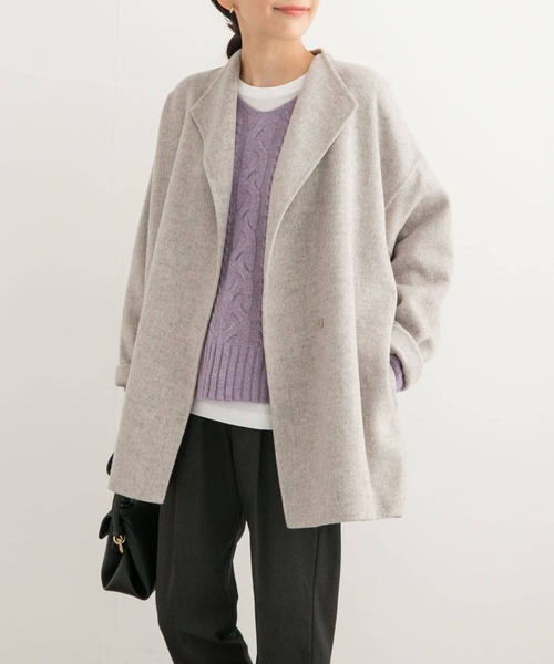 セール】ウールリバーミドルガウンコート（その他アウター）｜URBAN