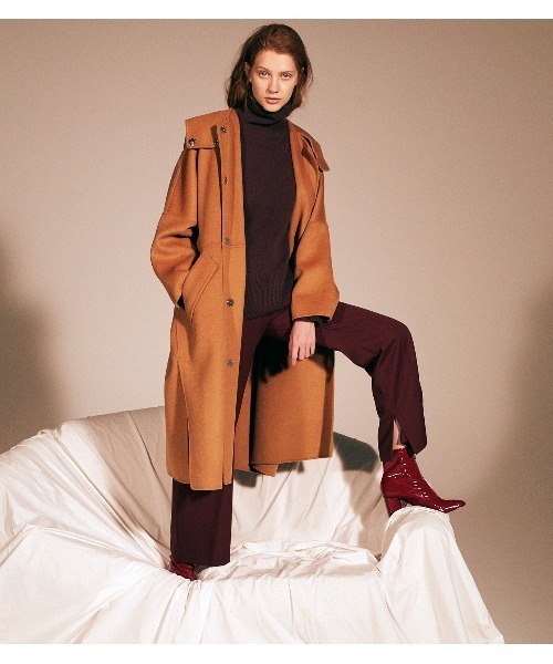 LE CIEL BLEU（ルシェルブルー）の「Hooded Over COAT（その他アウター