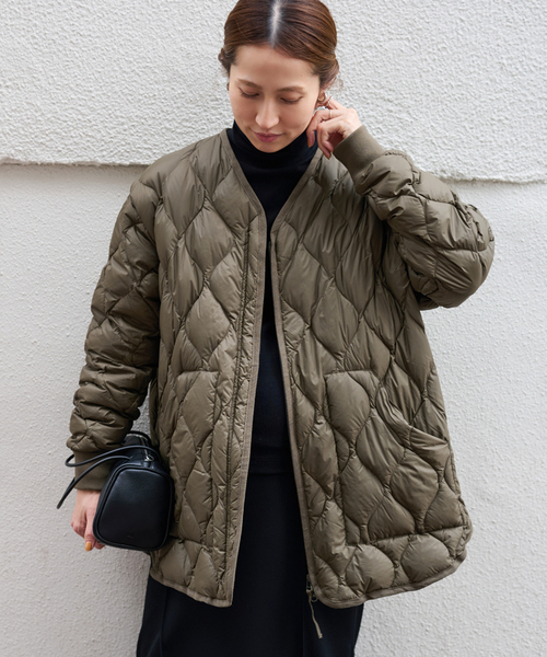 ≪WEB先行 / 追加≫TAION/タイオン 別注フードビブス付きブルゾン