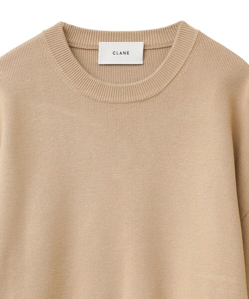 CLANE/クラネ】BALLOON SLEEVE KNIT TOPS/バルーンスリーブニット