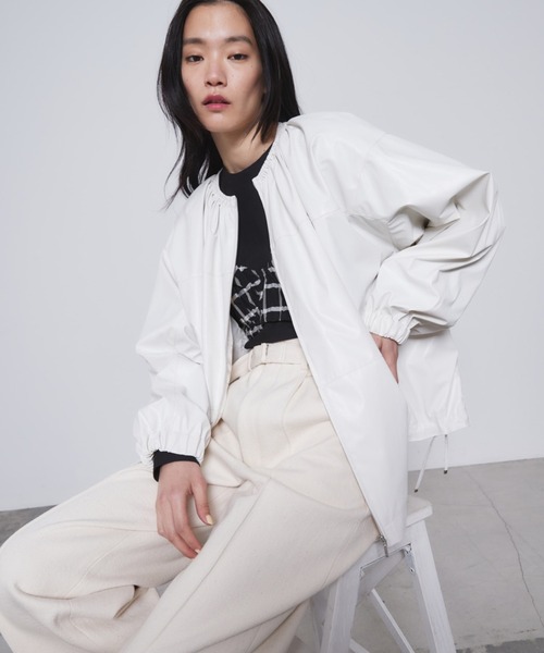 STUNNING LURE（スタニングルアー）の「フェイクレザーブルゾン