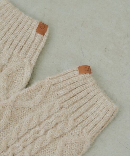 Chico（チコ）の「ケーブルレッグウォーマー（レッグウォーマー）」 - WEAR