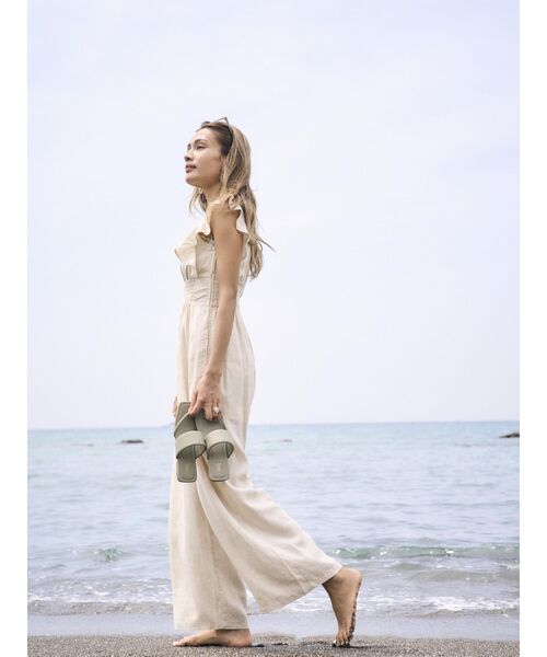 To the sea（トゥーザシー）の「コットンリネンタッチラッフル