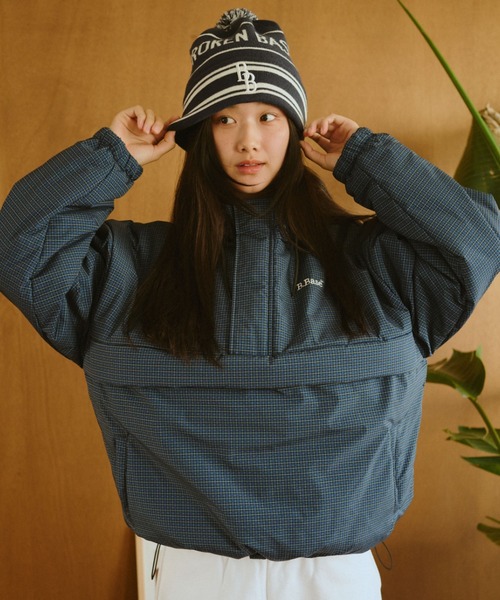 パデッドナイロンテックアノラック（ナイロンジャケット）｜BROKEN