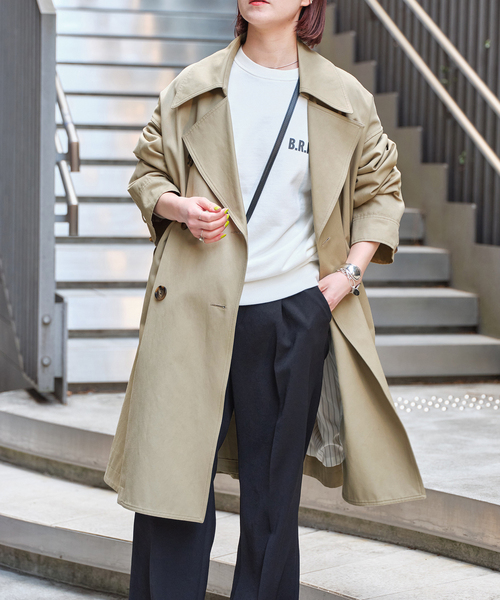 Spick & Span（スピックアンドスパン）の「Co/R ワイドトレンチコート