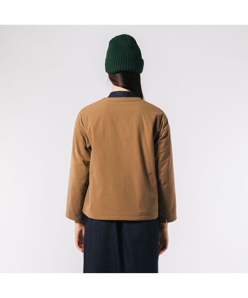 LACOSTE（ラコステ）の「パデッドショートコート（ノーカラー