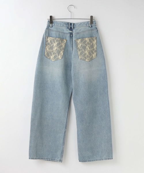 LOWRYS FARM（ローリーズファーム）の「レースデニム 601055（デニム