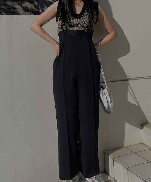 Ameri（アメリ）の「MEDI GENTILHOMME SUSPENDER PANTS（その他パンツ