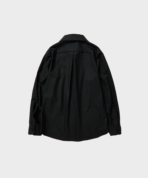 ETHOSENS/エトセンス】Attch collar shirt（シャツ/ブラウス