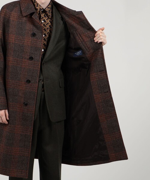 セール】ウールツイード バルマカーンコート Fox Tweed（その他