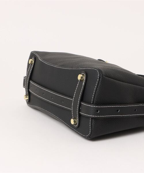 NiiNa】【高品質牛革】2wayワンハンドルクロススクエアバッグ