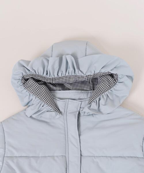 Whinny（ホワイニー）の「Whinny/爆リボンわたあめアウター（ダウン