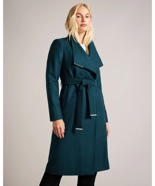 Ted Baker（テッドベーカー）の「ROSE ウール ラップ カラーコート
