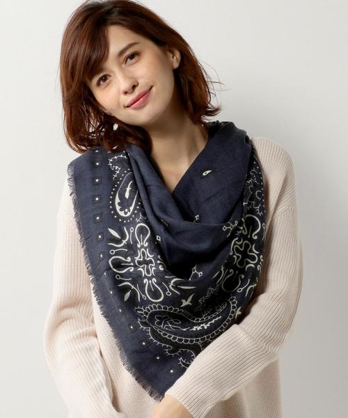 manipuri（マニプリ）の「manipuri バンダナ 120×120 / マニプリ