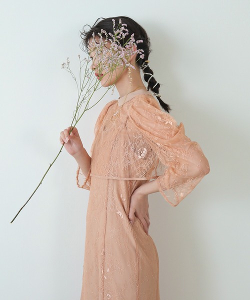 3way レースボレロセット フレア パーティー ドレス 2点 セット 結婚式