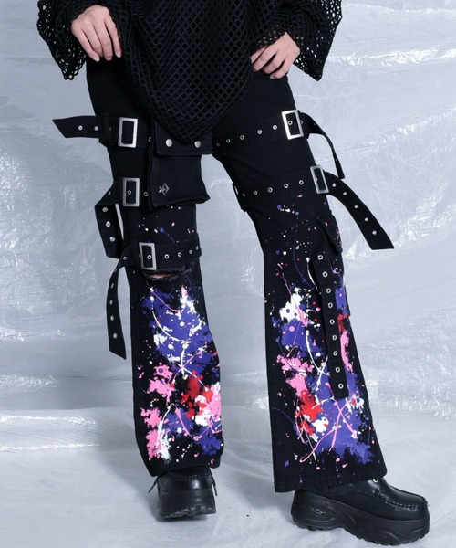 REFLEM/レフレム』ベルティッドフレアパンツ（その他パンツ）｜REFLEM