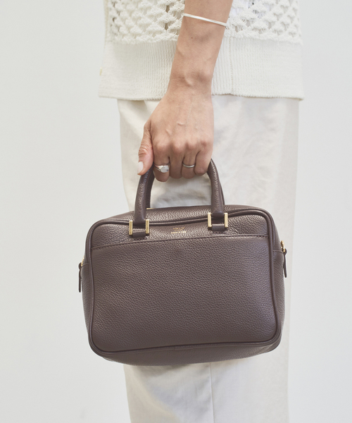 セール】Manuel MILANO/マニュエルミラノ 別注 レザーバッグ MIDI