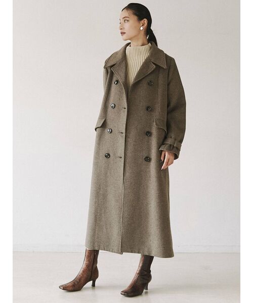 MURUA（ムルーア）の「ダブルマキシチェスターコート（チェスター