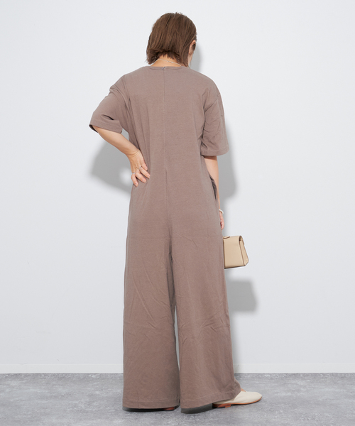 plage（プラージュ）の「nep cotton オールインワン（つなぎ