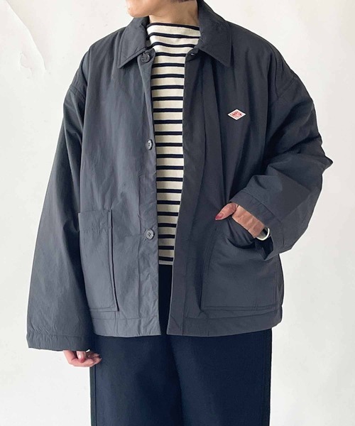 DANTON（ダントン）の「DANTON | ナイロン 中綿カバーオール WOMEN