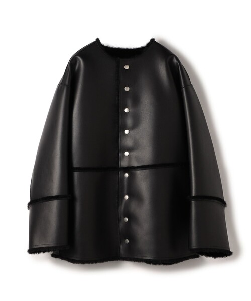 MACPHEE（マカフィー）の「フェイクムートン リバーシブルショート