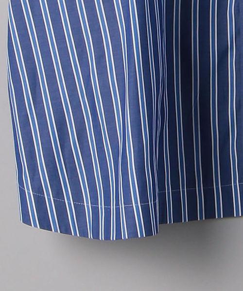 Sacai（サカイ）の「＜sacai（サカイ）＞ストライプ フレアシャツ