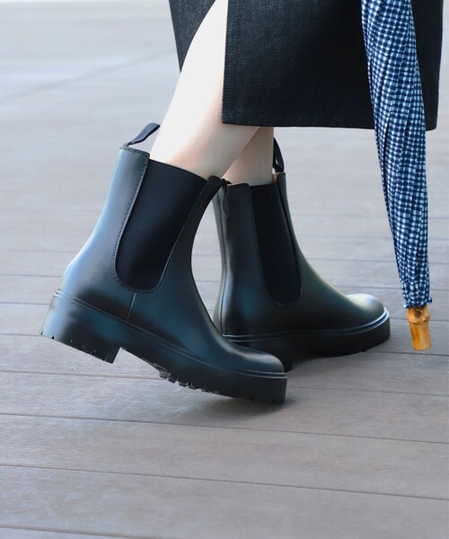 TRADITIONAL WEATHERWEAR / MID サイドゴア レインブーツ（レイン