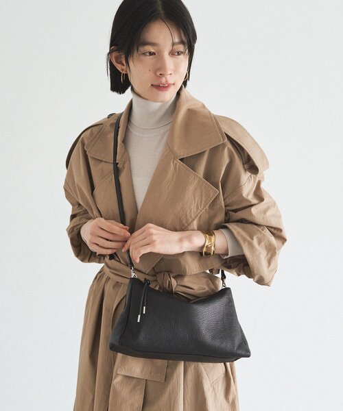 レザー2WAYショルダーバッグ（ショルダーバッグ）｜russet（ラシット