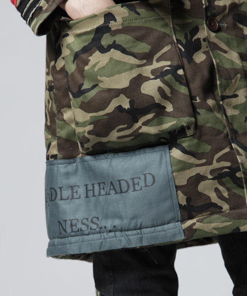 And A（アンドエー）の「パッチグラフモッズコート（And A × DO-LE