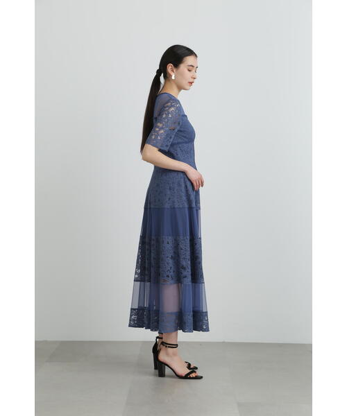 JILL STUART（ジルスチュアート）の「◇チュールミックスレースドレス