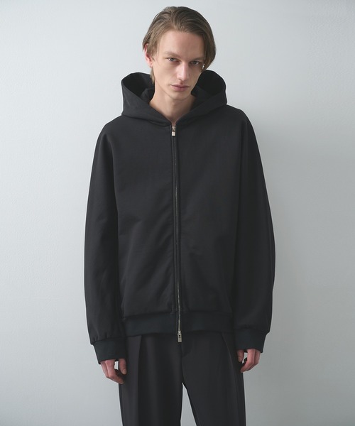 ATTACHMENT/アタッチメント】CO STRECH TERRY ZIP UP HOODIE（パーカー